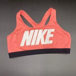 Nike Pink/Black Sports Bra Women's Size Large